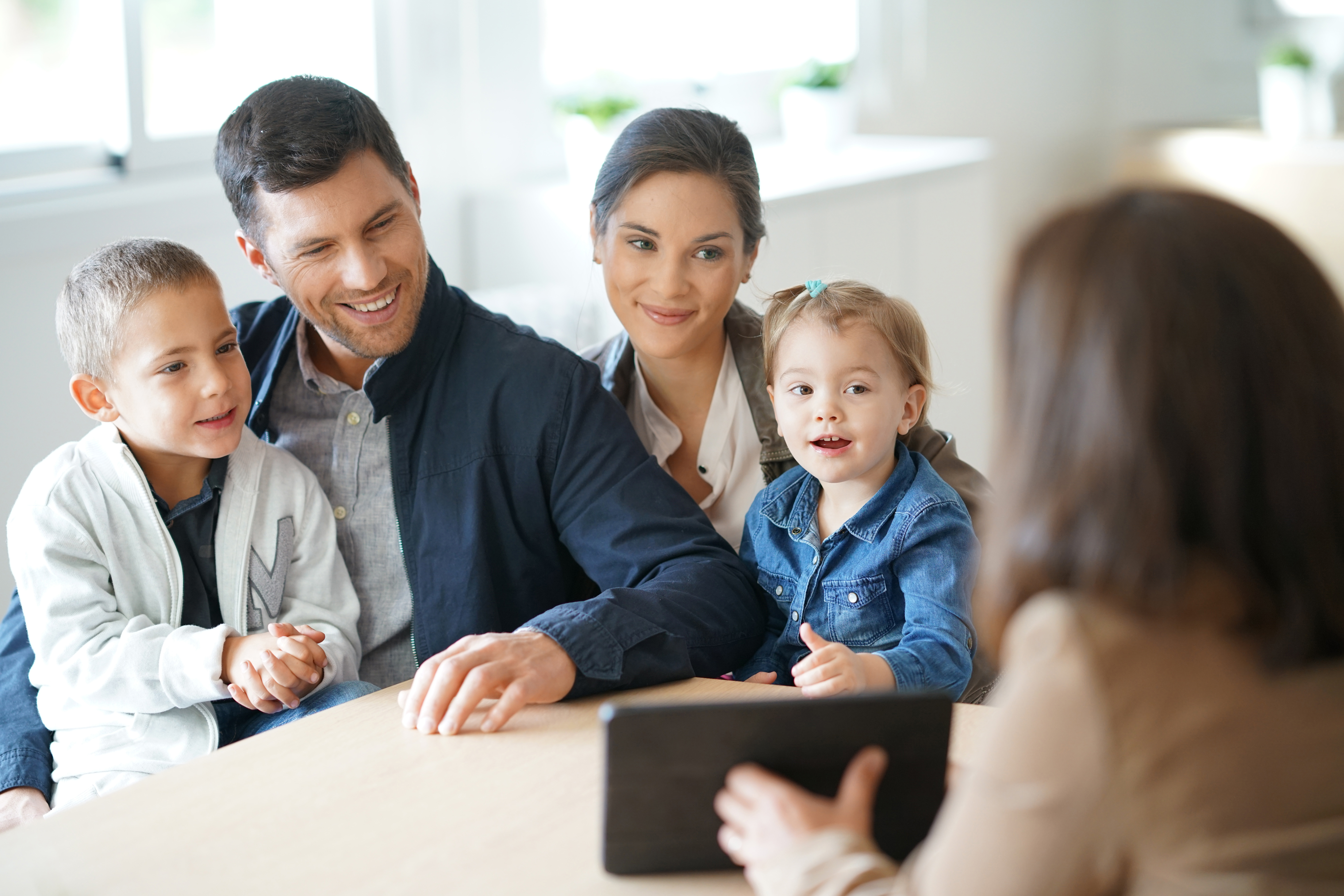 Family meeting financial adviser for house investment